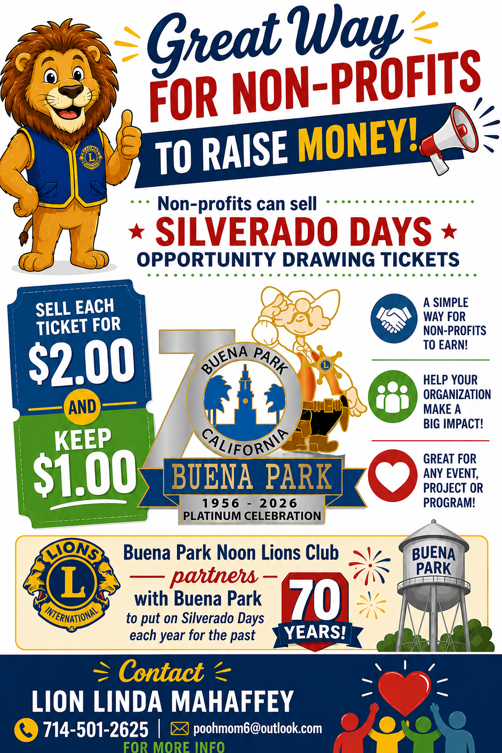 Silverado Days 2026 Opportunity Flyer Fundraiser